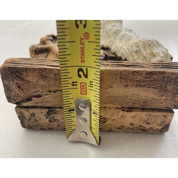 VTG Syroco White Tan Scotty Scottie Scottish Terrier Dog Brush Holder (no brush) - Picture 11 of 11